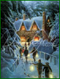 The Carolers - a poster by Donna Green