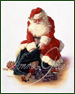 Santa by artist Donna Green